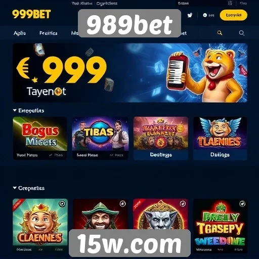 Experiência do usuário no site 989bet